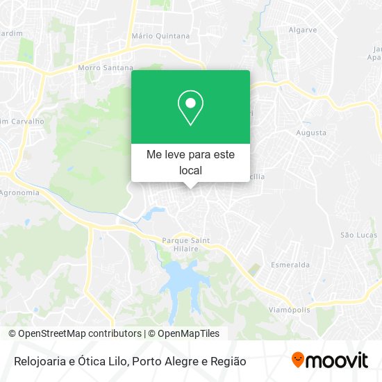 Relojoaria e Ótica Lilo mapa