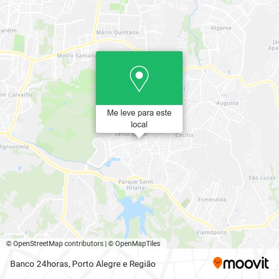 Banco 24horas mapa