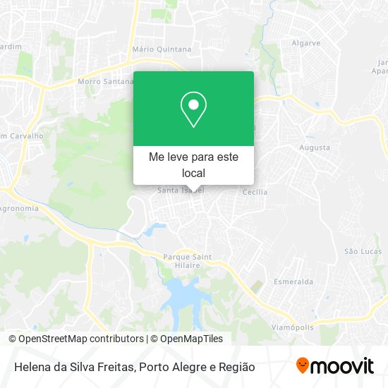 Helena da Silva Freitas mapa