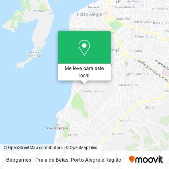 Bebgames - Praia de Belas mapa