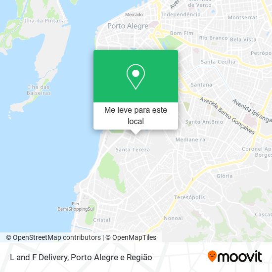 L and F Delivery mapa