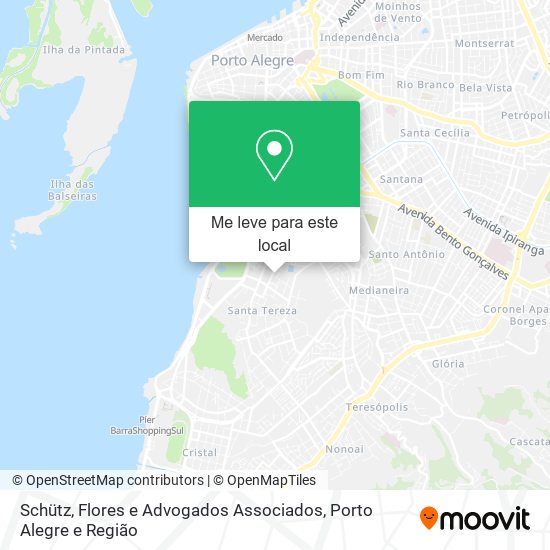 Schütz, Flores e Advogados Associados mapa