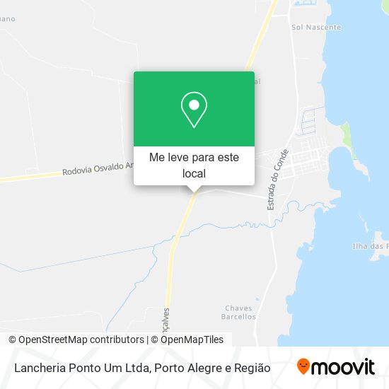 Lancheria Ponto Um Ltda mapa