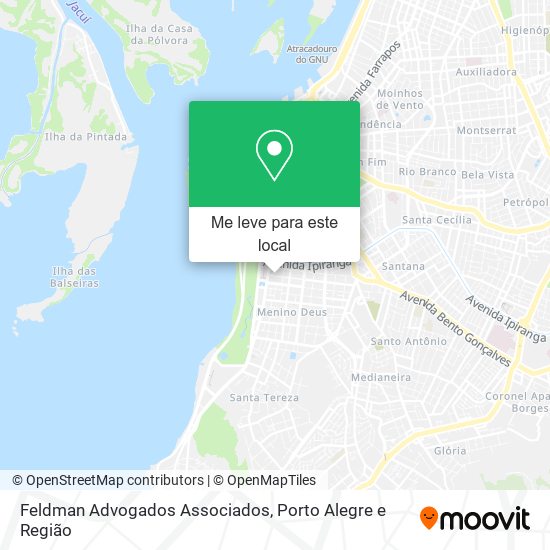 Feldman Advogados Associados mapa