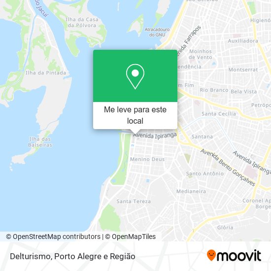 Delturismo mapa