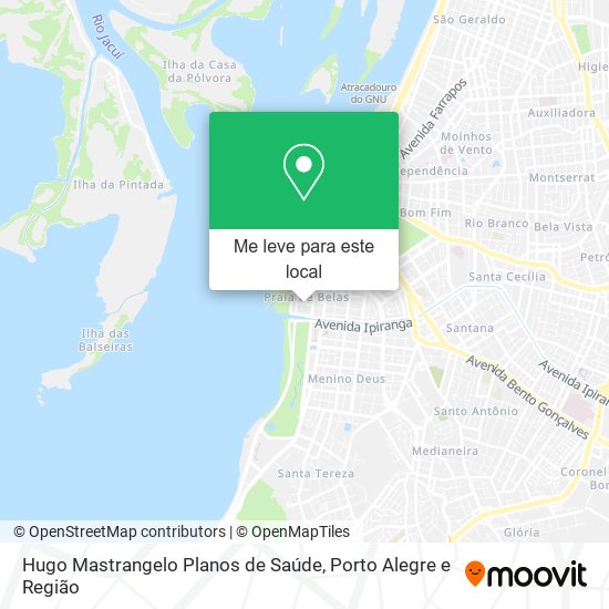 Hugo Mastrangelo Planos de Saúde mapa