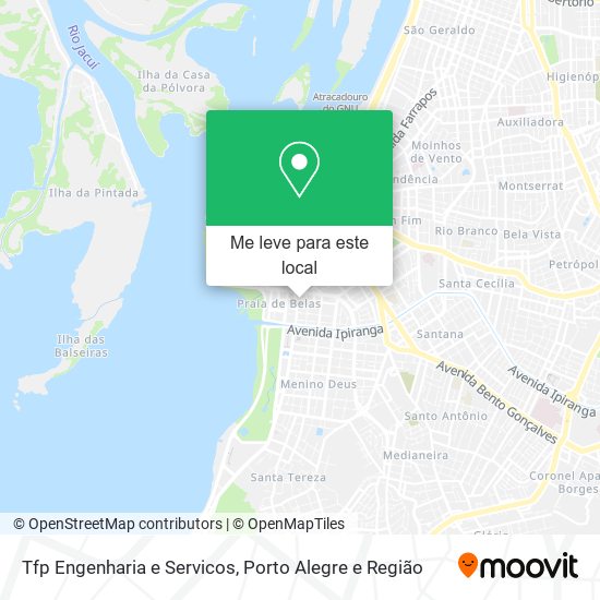 Tfp Engenharia e Servicos mapa