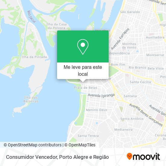 Consumidor Vencedor mapa