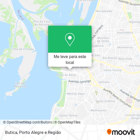 Butica mapa