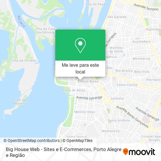 Big House Web - Sites e E-Commerces mapa