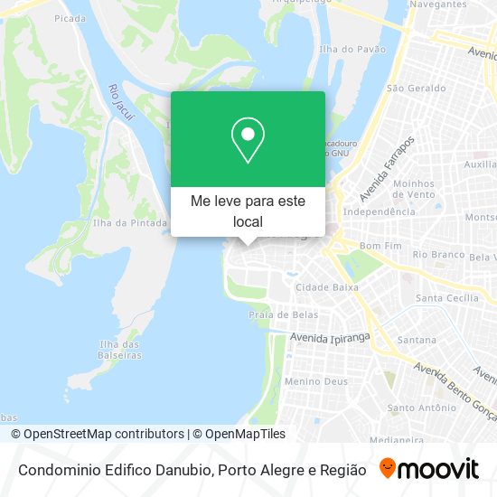 Condominio Edifico Danubio mapa