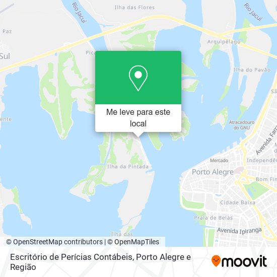 Escritório de Perícias Contábeis mapa