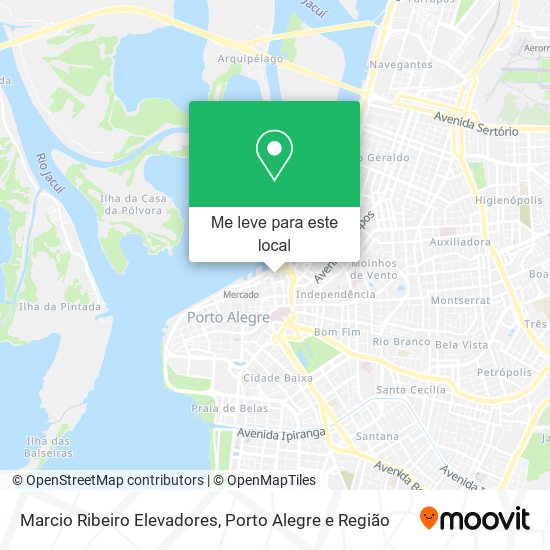 Marcio Ribeiro Elevadores mapa