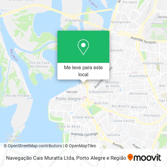 Navegação Cais Muratta Ltda mapa