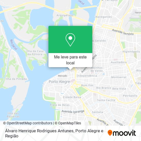 Álvaro Henrique Rodrigues Antunes mapa