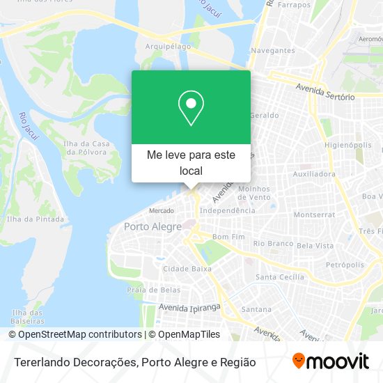 Tererlando Decorações mapa