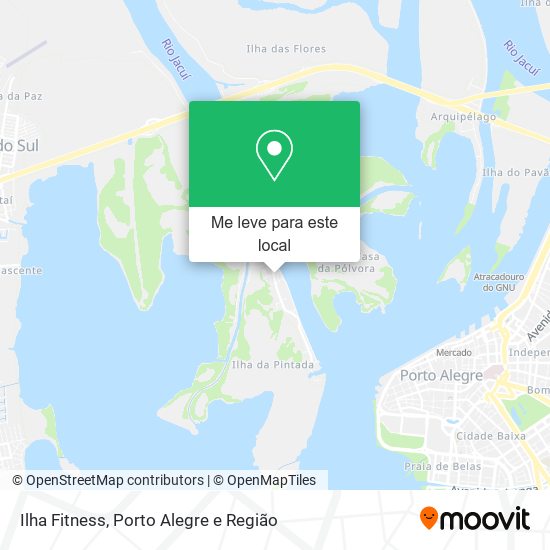 Ilha Fitness mapa