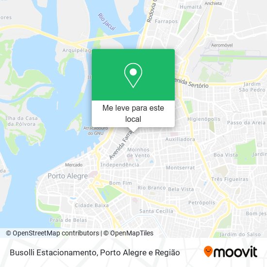 Busolli Estacionamento mapa