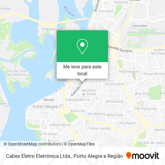 Cabex Eletro Eletrônica Ltda. mapa