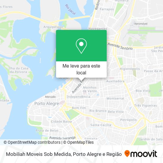 Mobiliah Moveis Sob Medida mapa