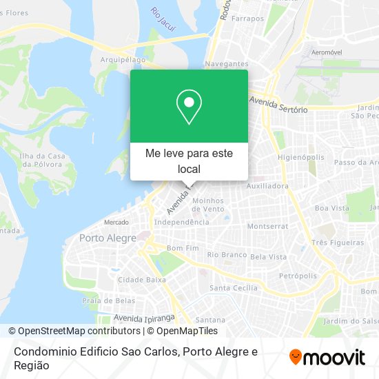 Condominio Edificio Sao Carlos mapa