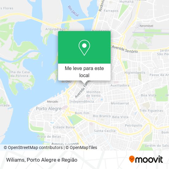 Wiliams mapa