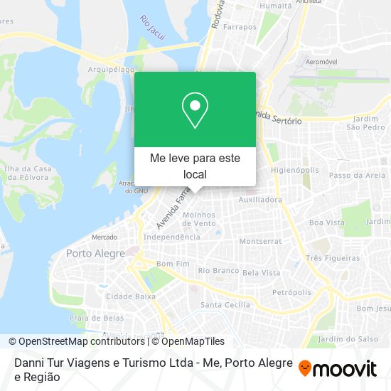 Danni Tur Viagens e Turismo Ltda - Me mapa