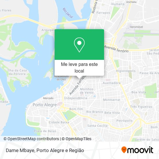 Dame Mbaye mapa