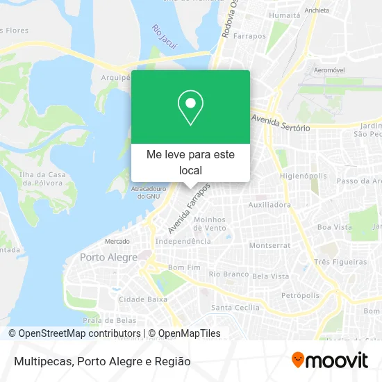 Multipecas mapa