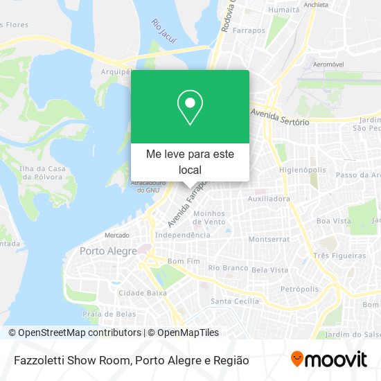 Fazzoletti Show Room mapa