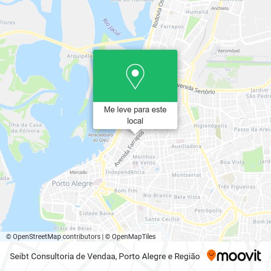 Seibt Consultoria de Vendaa mapa