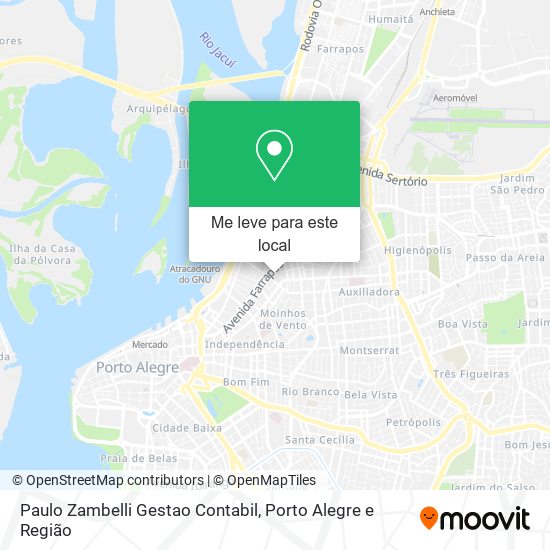 Paulo Zambelli Gestao Contabil mapa