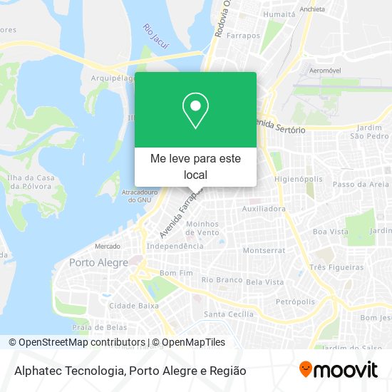 Alphatec Tecnologia mapa