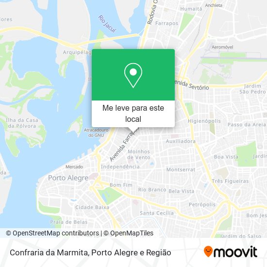 Confraria da Marmita mapa