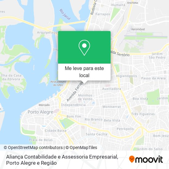 Aliança Contabilidade e Assessoria Empresarial mapa