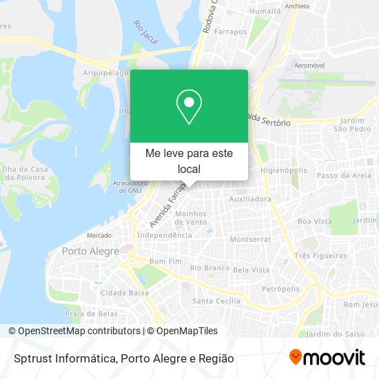 Sptrust Informática mapa