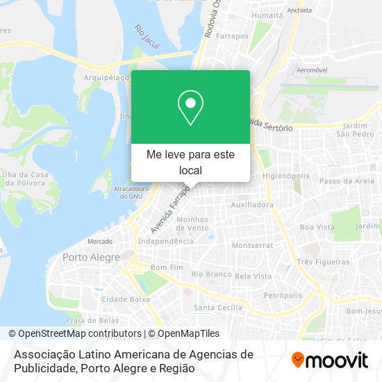 Associação Latino Americana de Agencias de Publicidade mapa