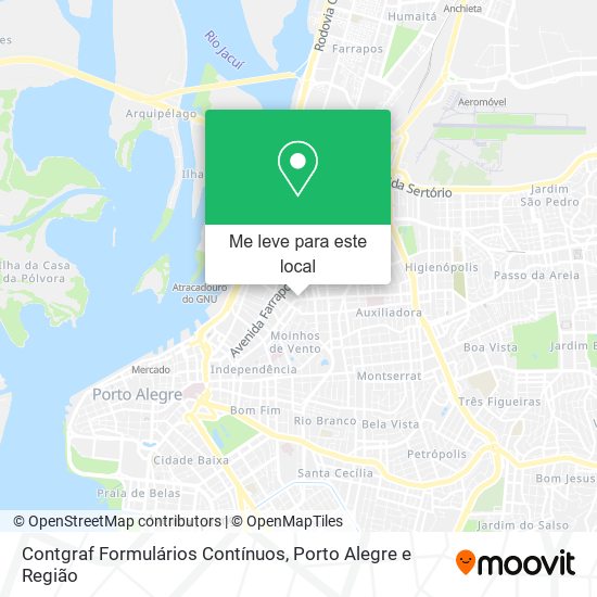 Contgraf Formulários Contínuos mapa