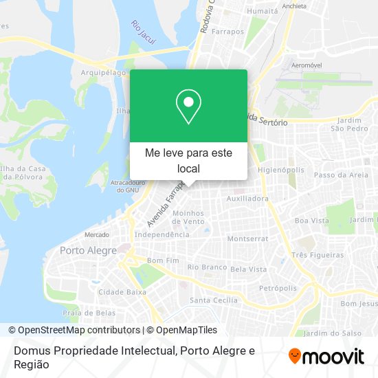 Domus Propriedade Intelectual mapa