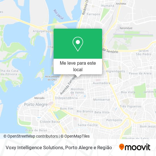 Voxy Intelligence Solutions mapa