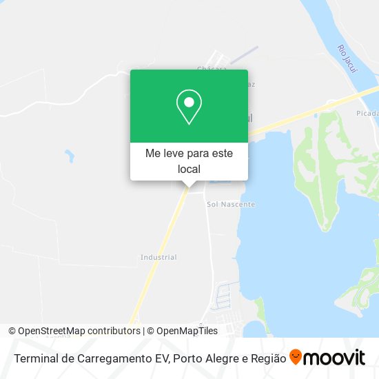 Terminal de Carregamento EV mapa