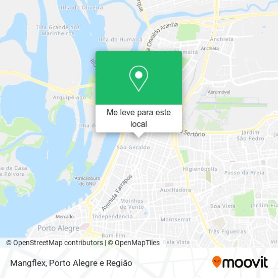 Mangflex mapa