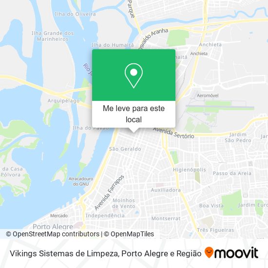 Vikings Sistemas de Limpeza mapa