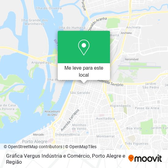 Gráfica Vergus Indústria e Comércio mapa