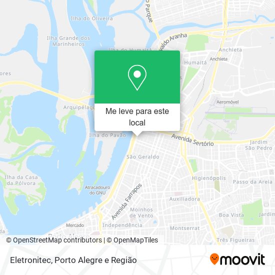 Eletronitec mapa