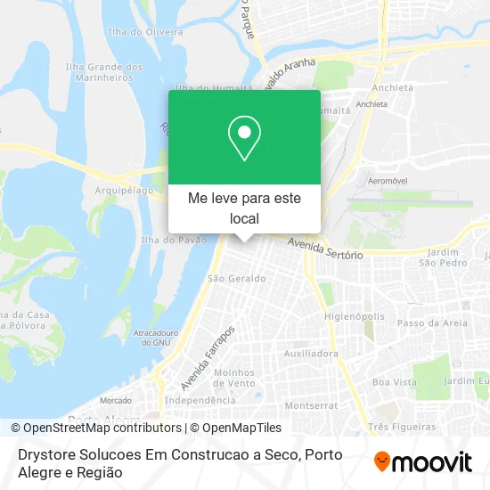 Drystore Solucoes Em Construcao a Seco mapa