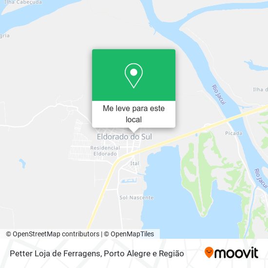 Petter Loja de Ferragens mapa