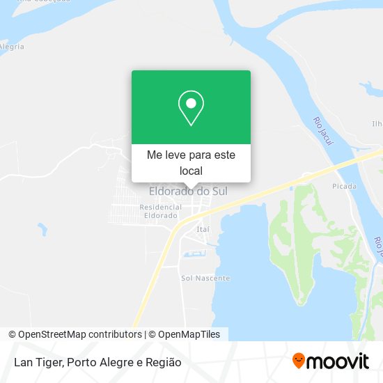 Lan Tiger mapa