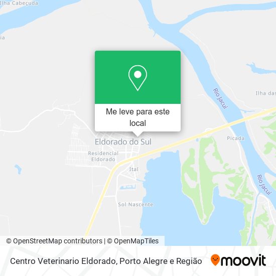 Centro Veterinario Eldorado mapa