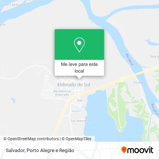Salvador mapa
